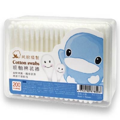 Smart Care Baby Thin Cotton Buds (200 pcs)